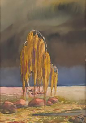 mourning birch by Alexander Promet